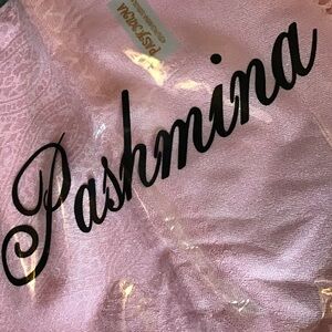PASHMINA, Women’s Large Scarf Shawl Wrap 45% Pashmina, 55% Silk - Brand New